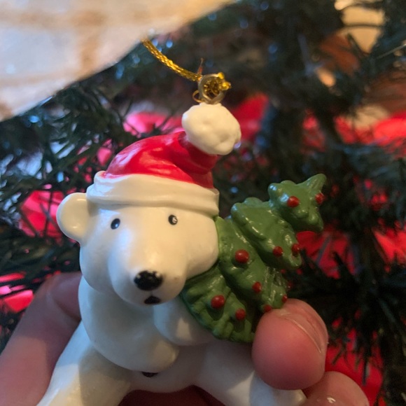 Vintage polar bear ornament cool to the touch❄️ - Picture 2 of 4